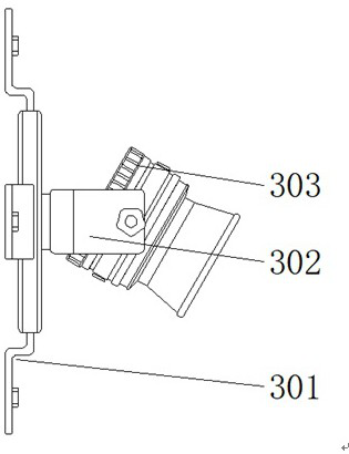 Combined financial product placing device