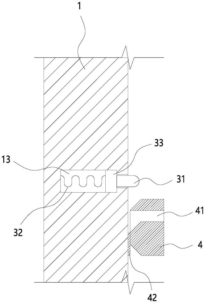 Barrier-free turnover type safety grabbing rod for toilet