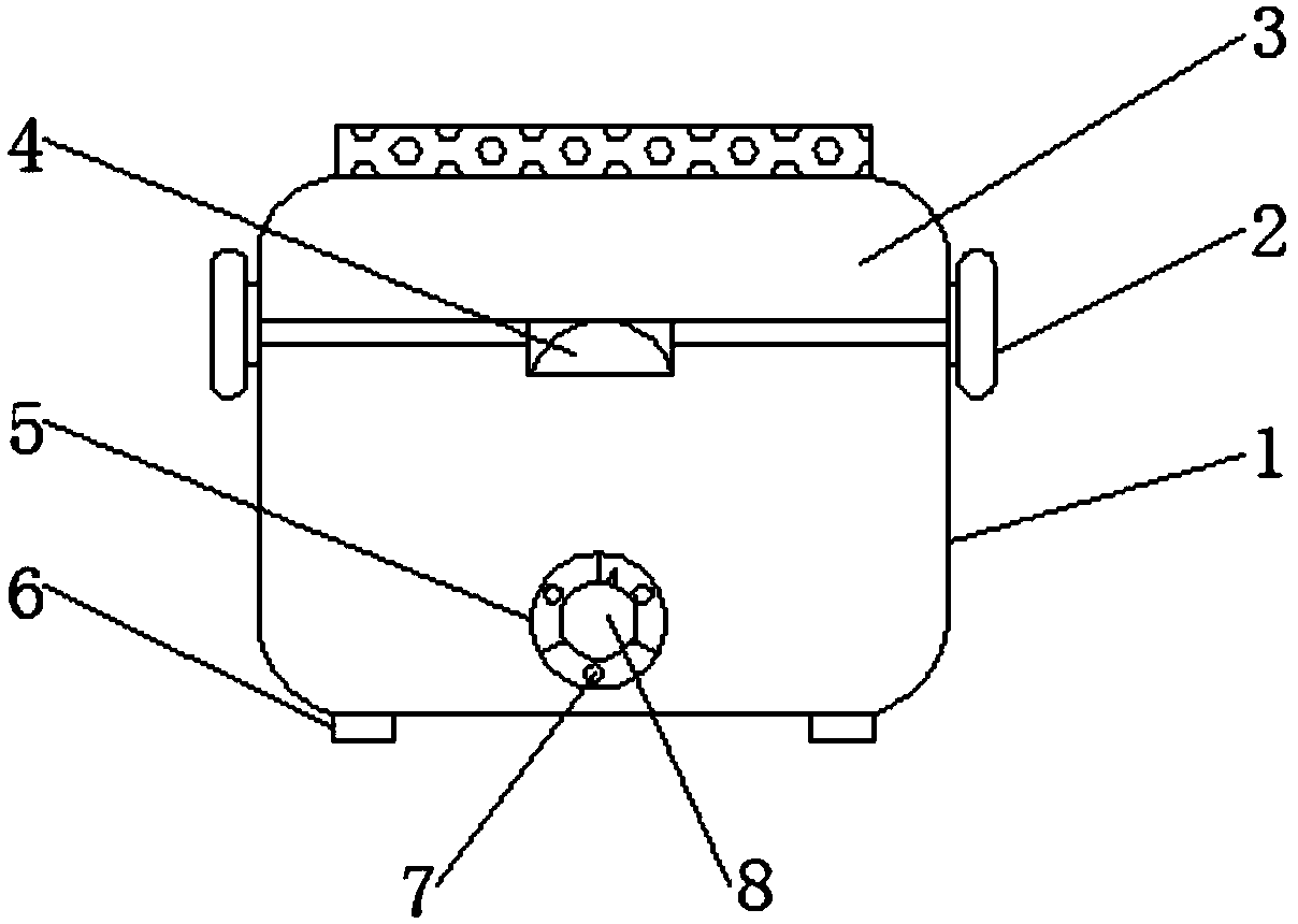 Insulated fermentation device for baked cakes