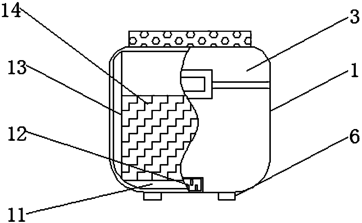 Insulated fermentation device for baked cakes