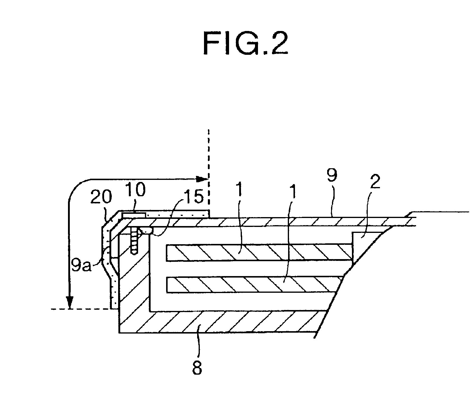 Rotary disk type storage device