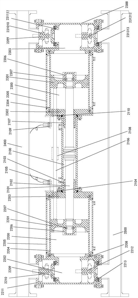 Double-layer barrel mechanism