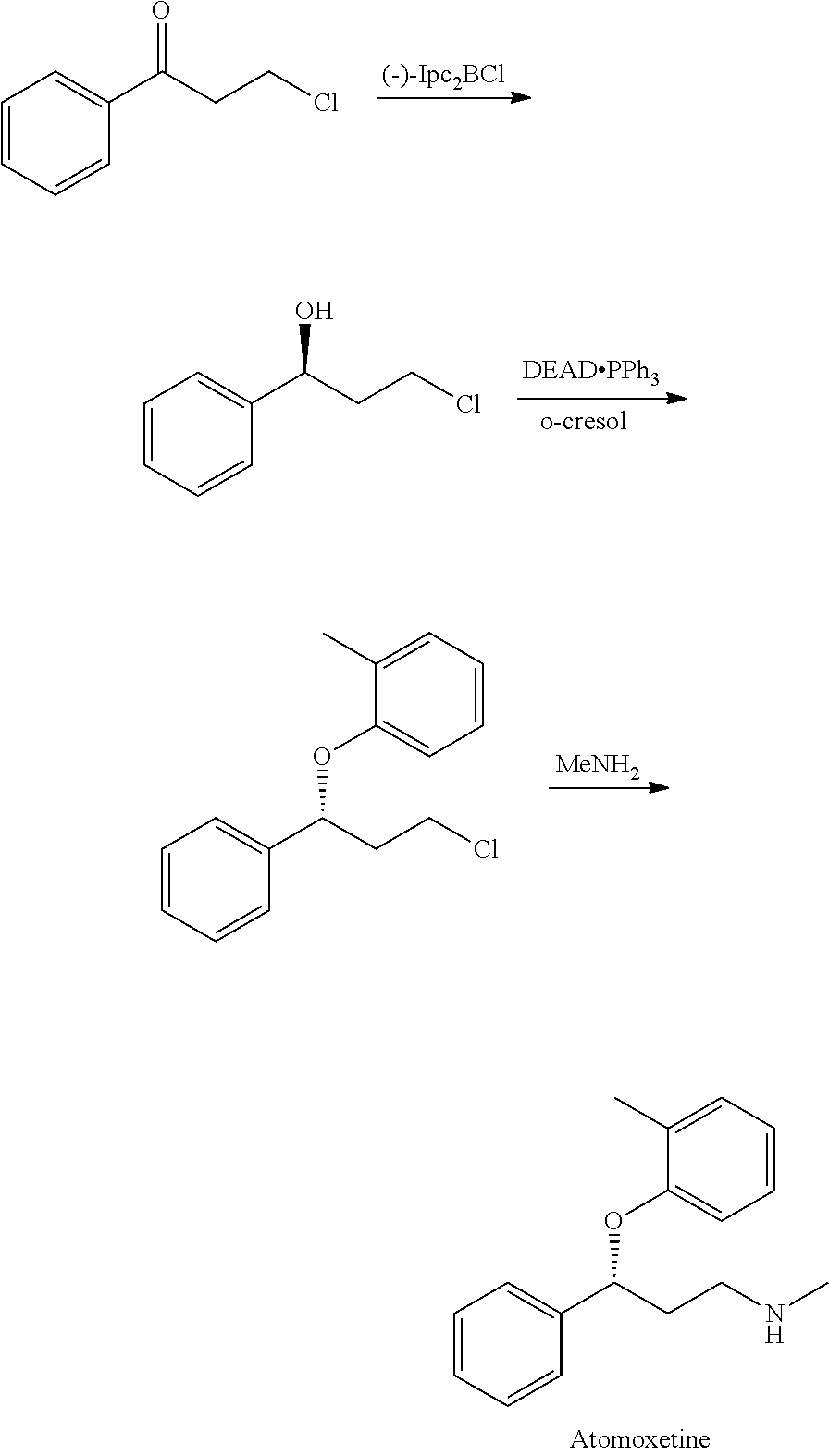 Method for preparing atomoxetine