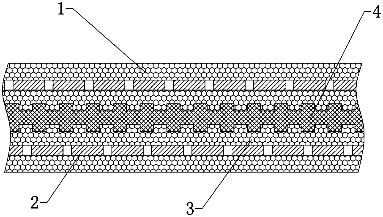 Special sponge for odorless food packaging