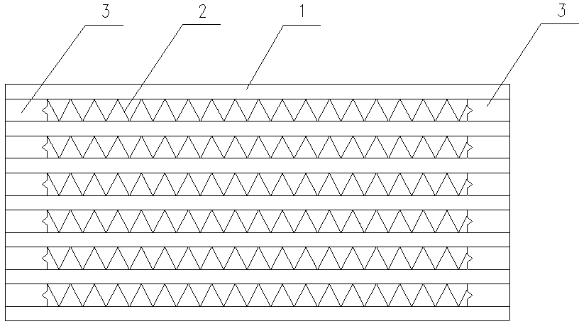 Core of plate-fin heat exchanger