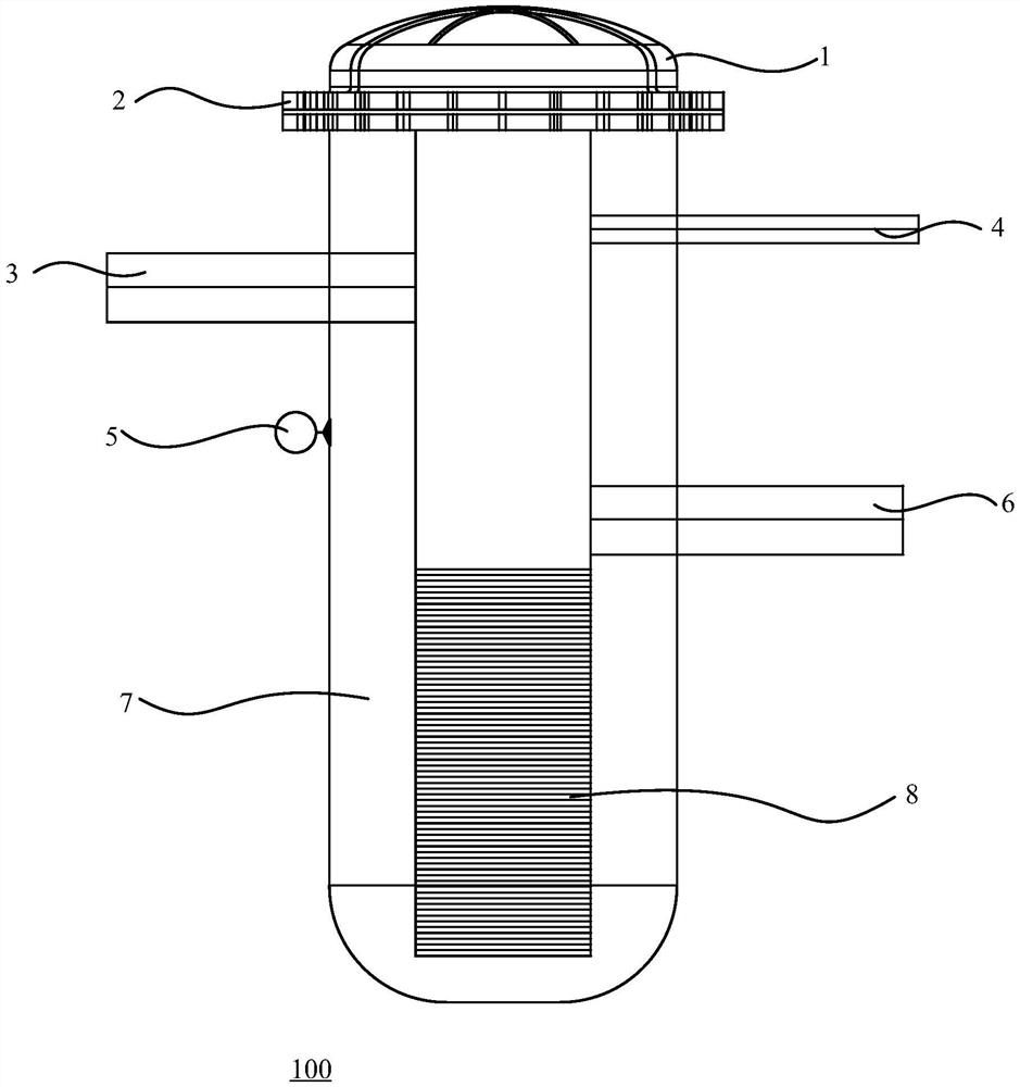 Supercritical water oxidation reaction device