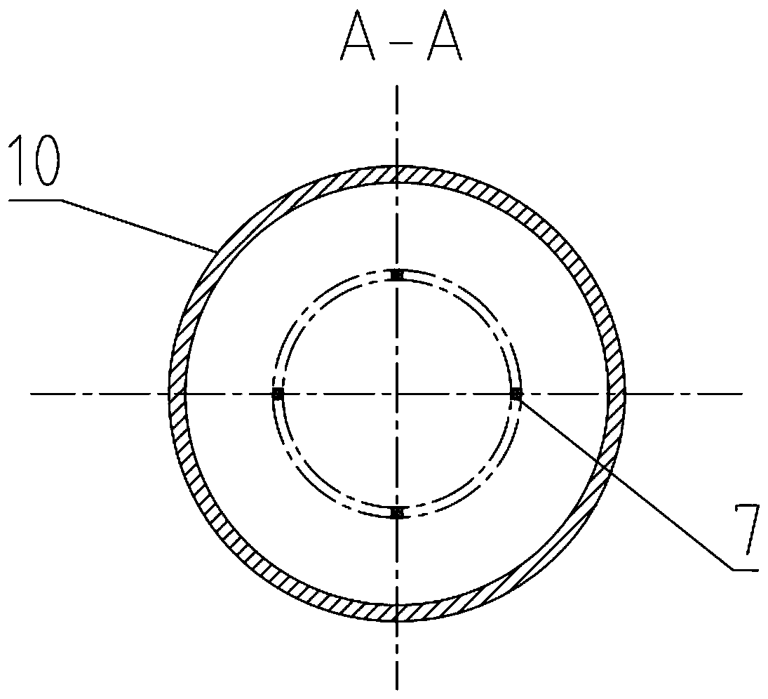 Active liquid level control gas-liquid separator by using gravity ball