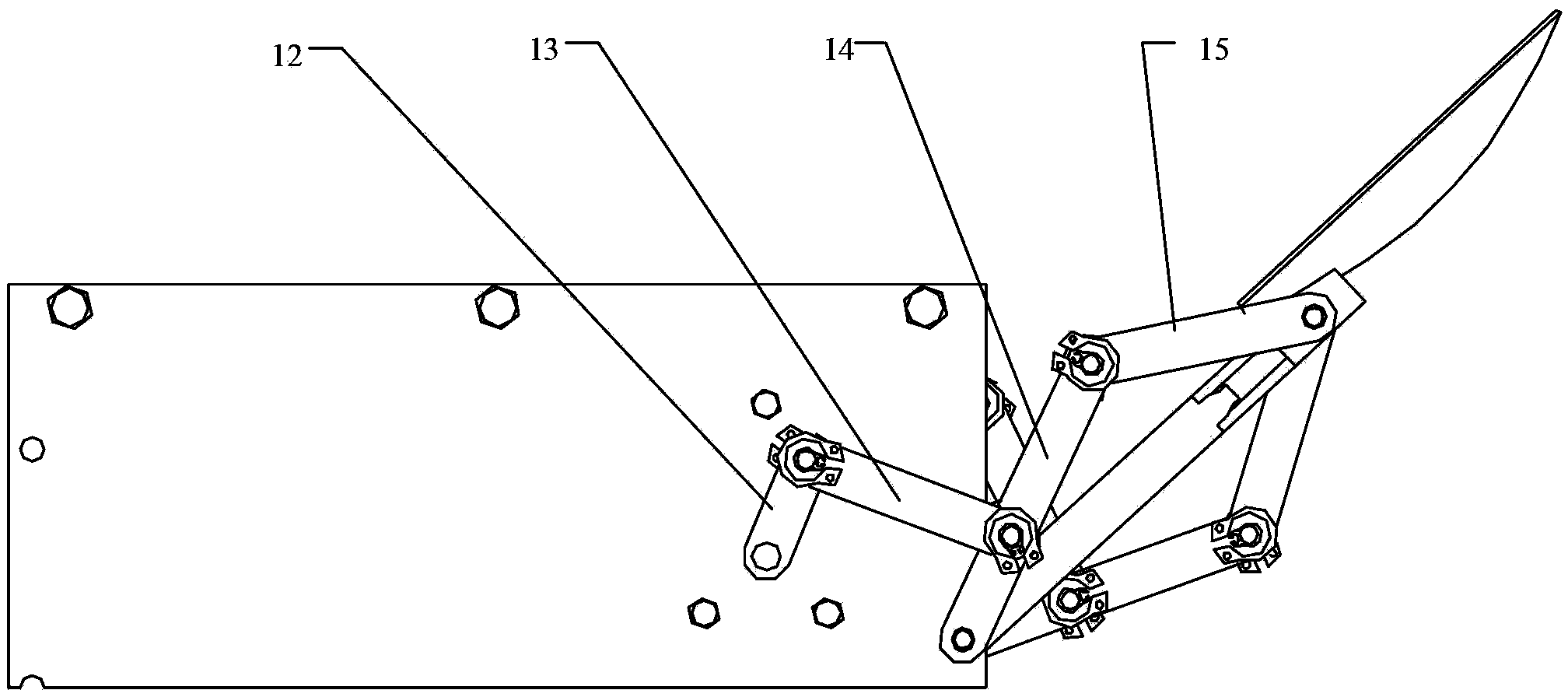 Mole-imitating excavation robot