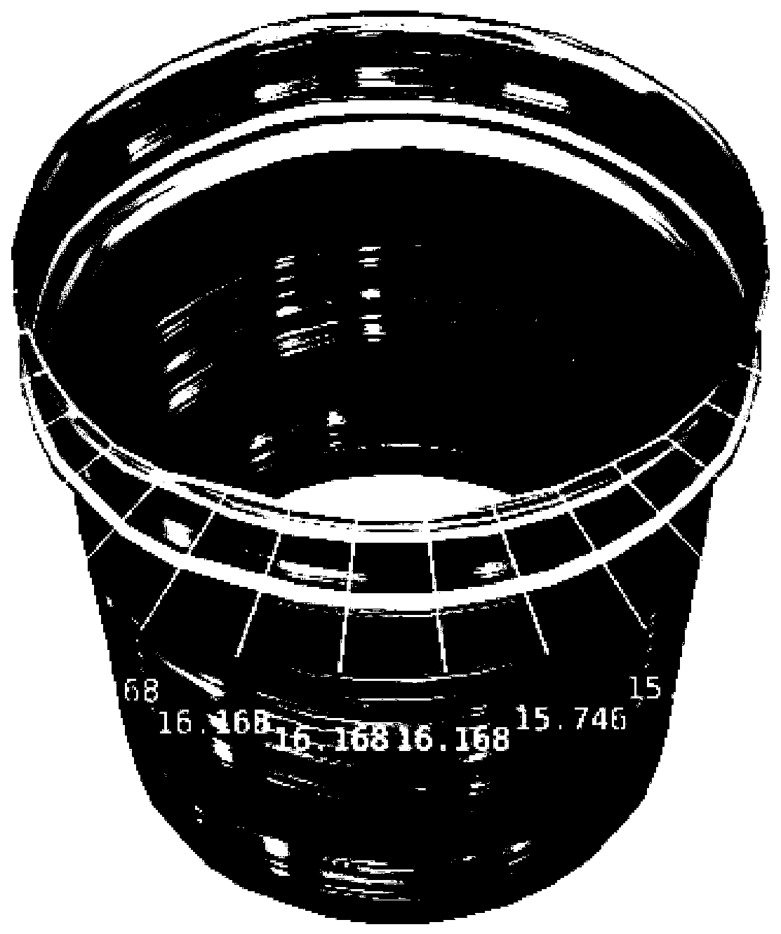 A method for displaying a three-dimensional image