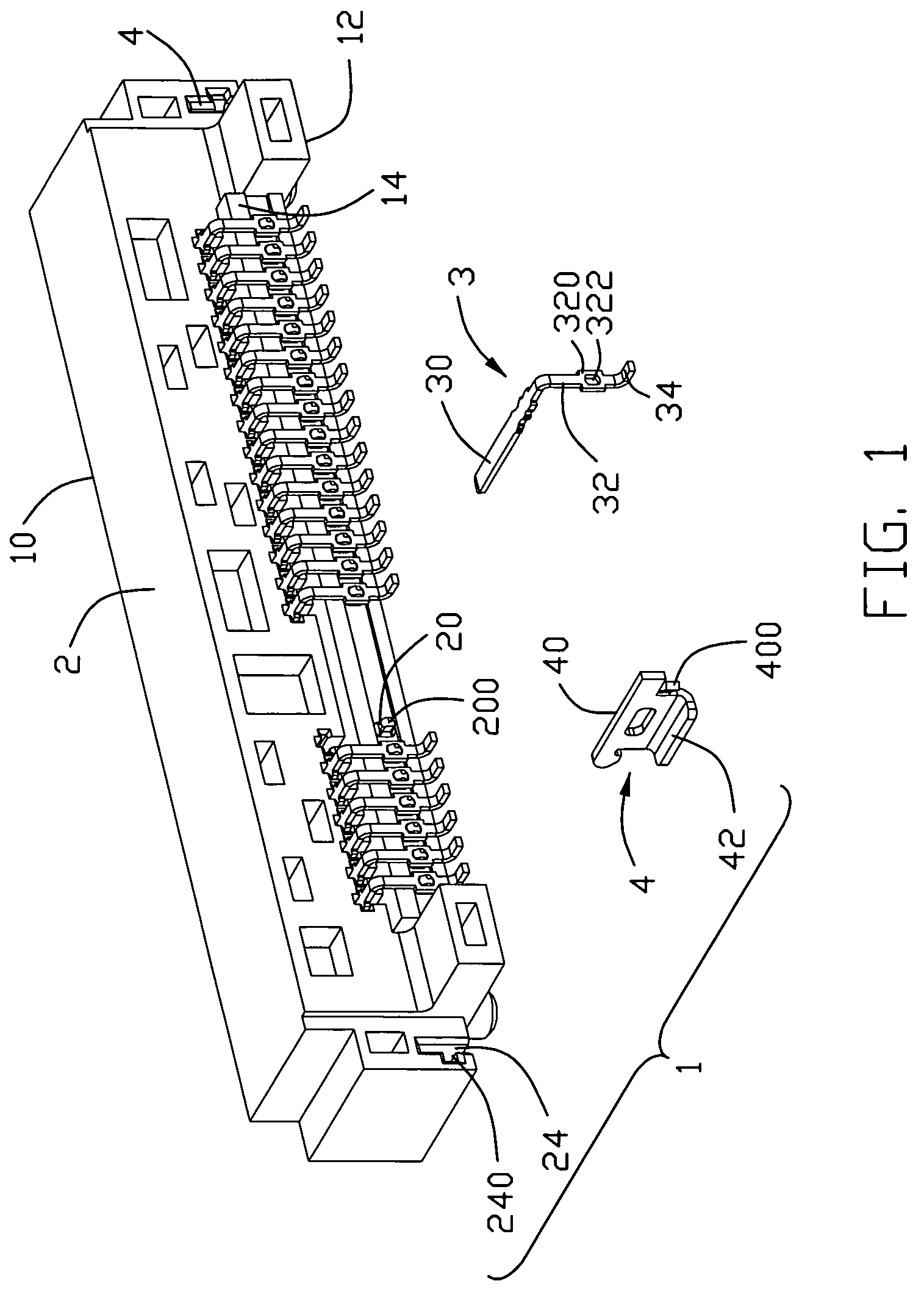 Electrical connector having matched impedance by contacts having node arrangement