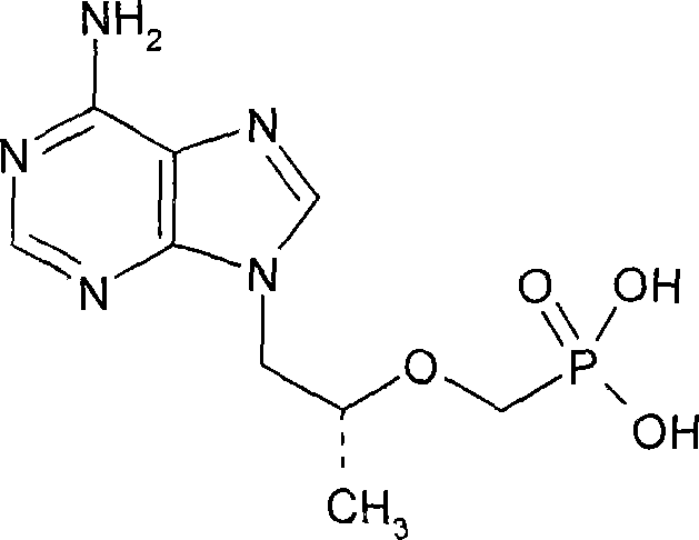 Method for synthesizing (R)-9(2-(diethyl phosphonyl methoxyl) propyl)-adenine