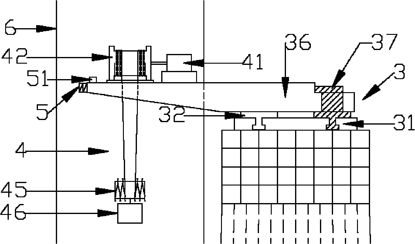 Marine fan integrated setting system