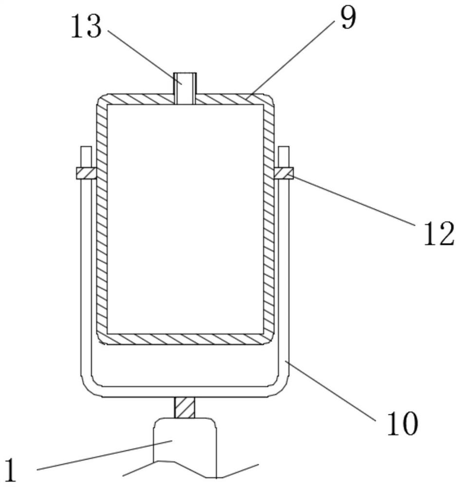 Medicine spraying device capable of uniformly applying medicine for clinical nursing