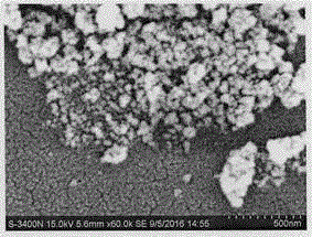 Laser continuous preparation method for nano graphite particles under effect of limiting layer