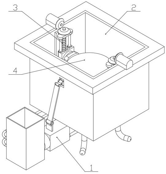 3D printing variable supporting stock bin based on photopolymerization