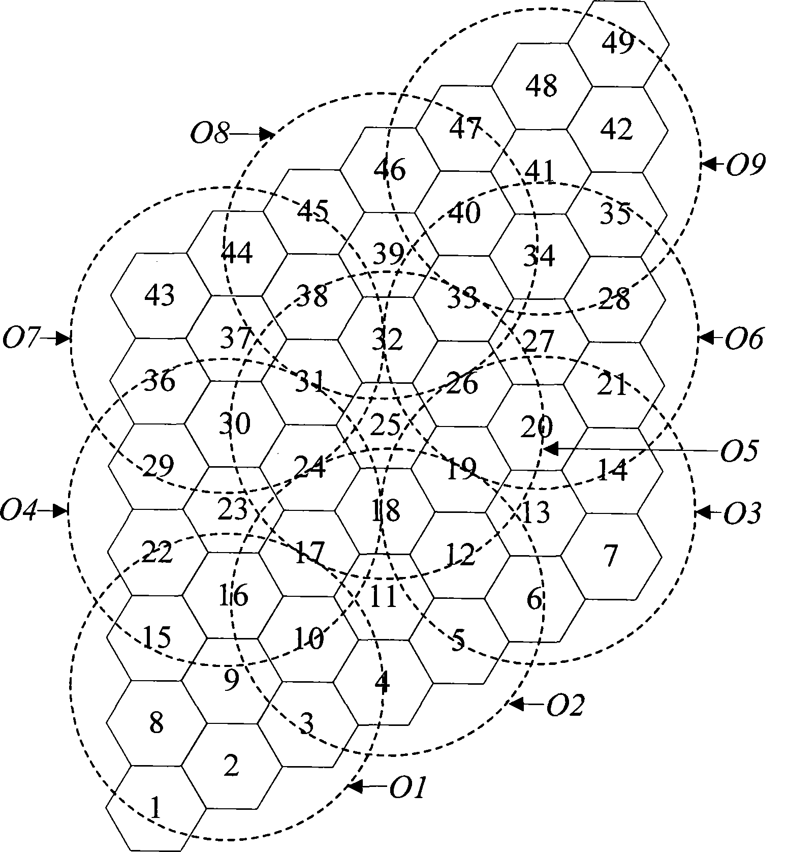Dynamic frequency allocation method for cognitive radio cellular network