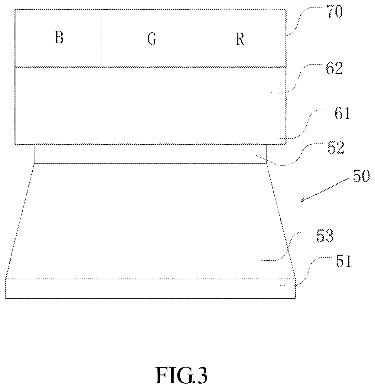 Method of manufacturing a display panel and avoiding peeling layers