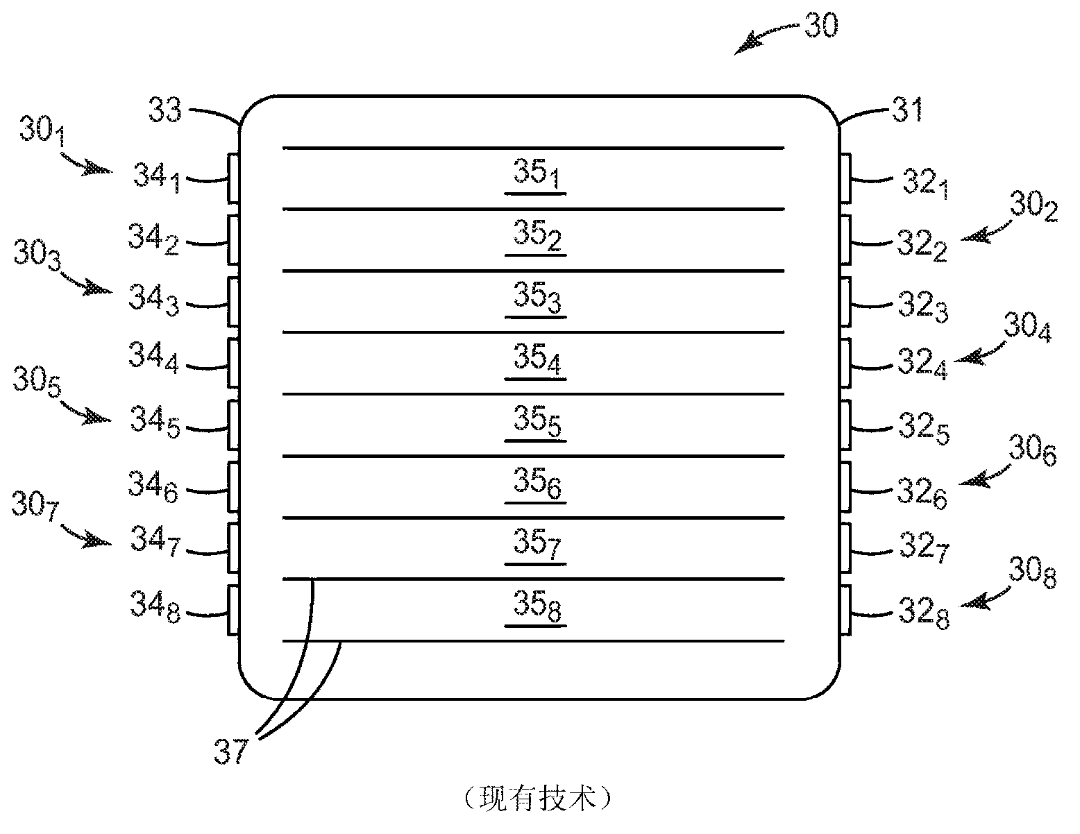 Scanning backlight with slatless light guide