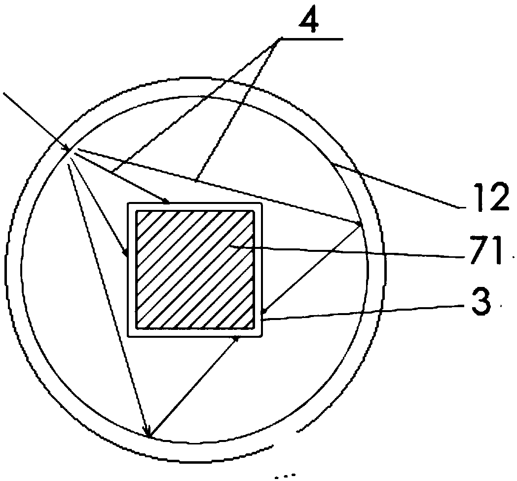 Efficient concentrated solar panel combination device