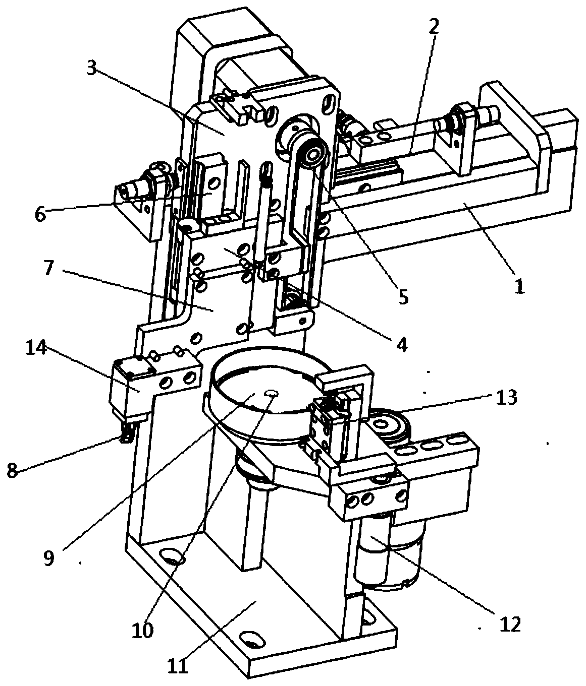 Electric automobile hub grinding device