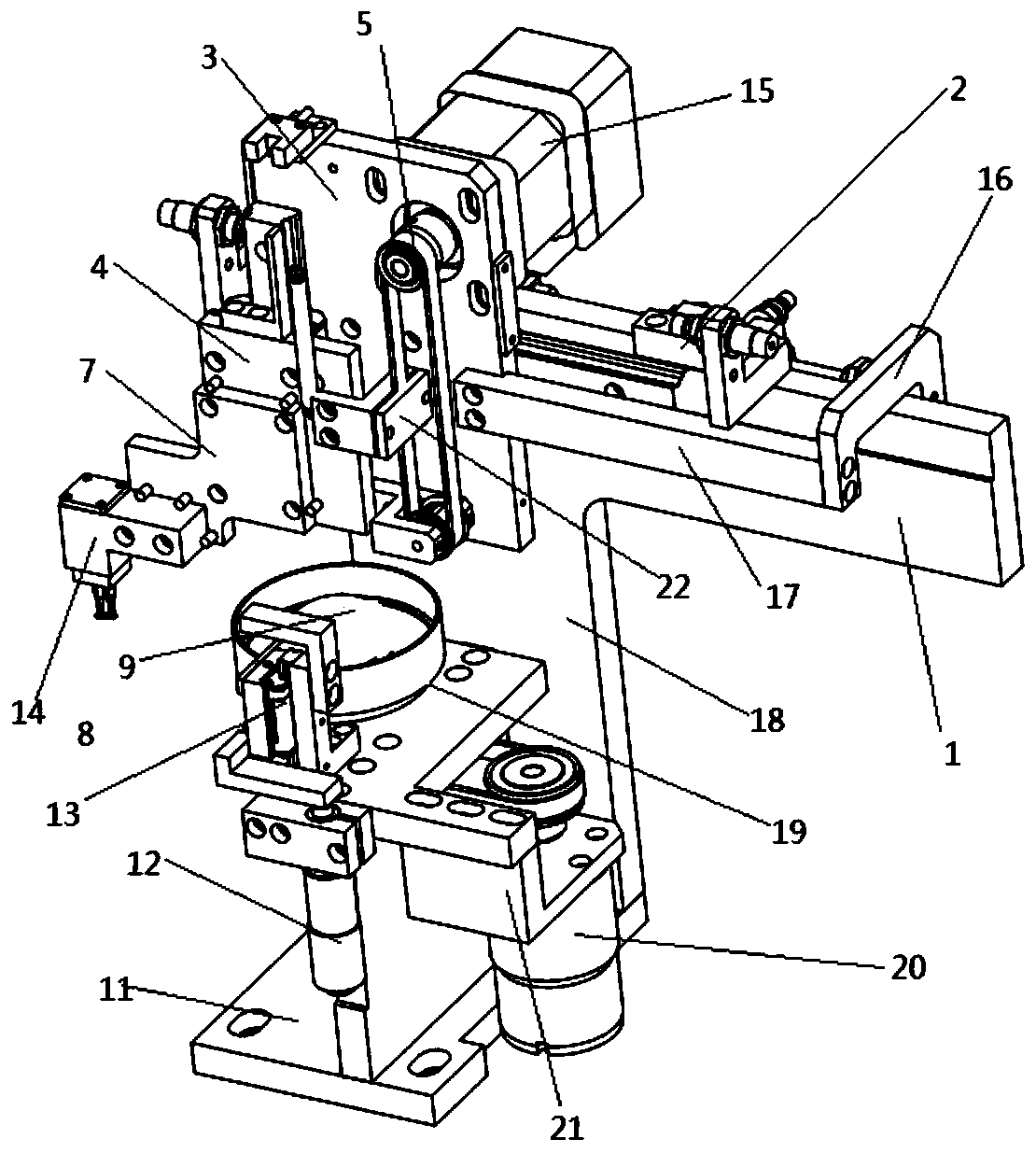 Electric automobile hub grinding device