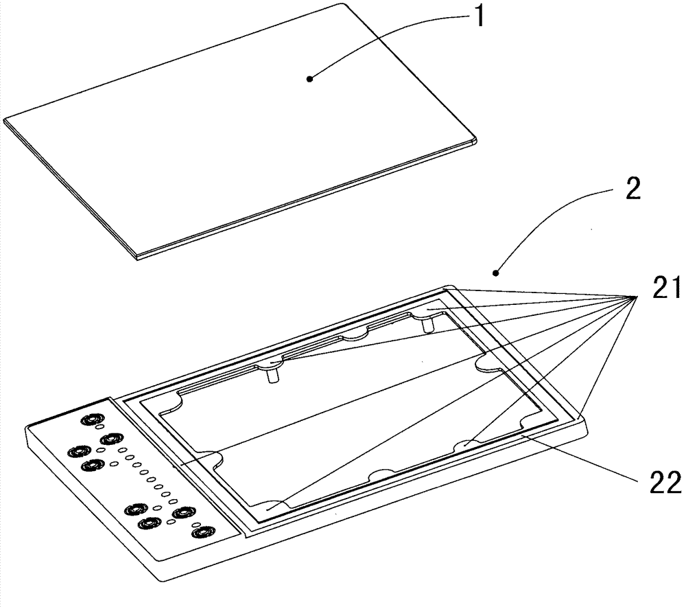 Household electrical appliance product and bonding method thereof