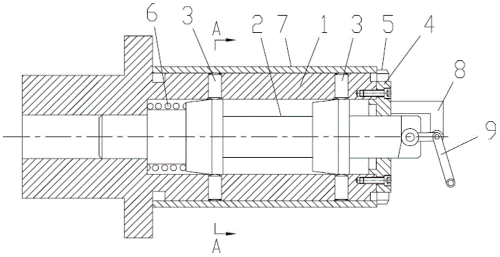 Manual self-centering clamp for thin-walled part