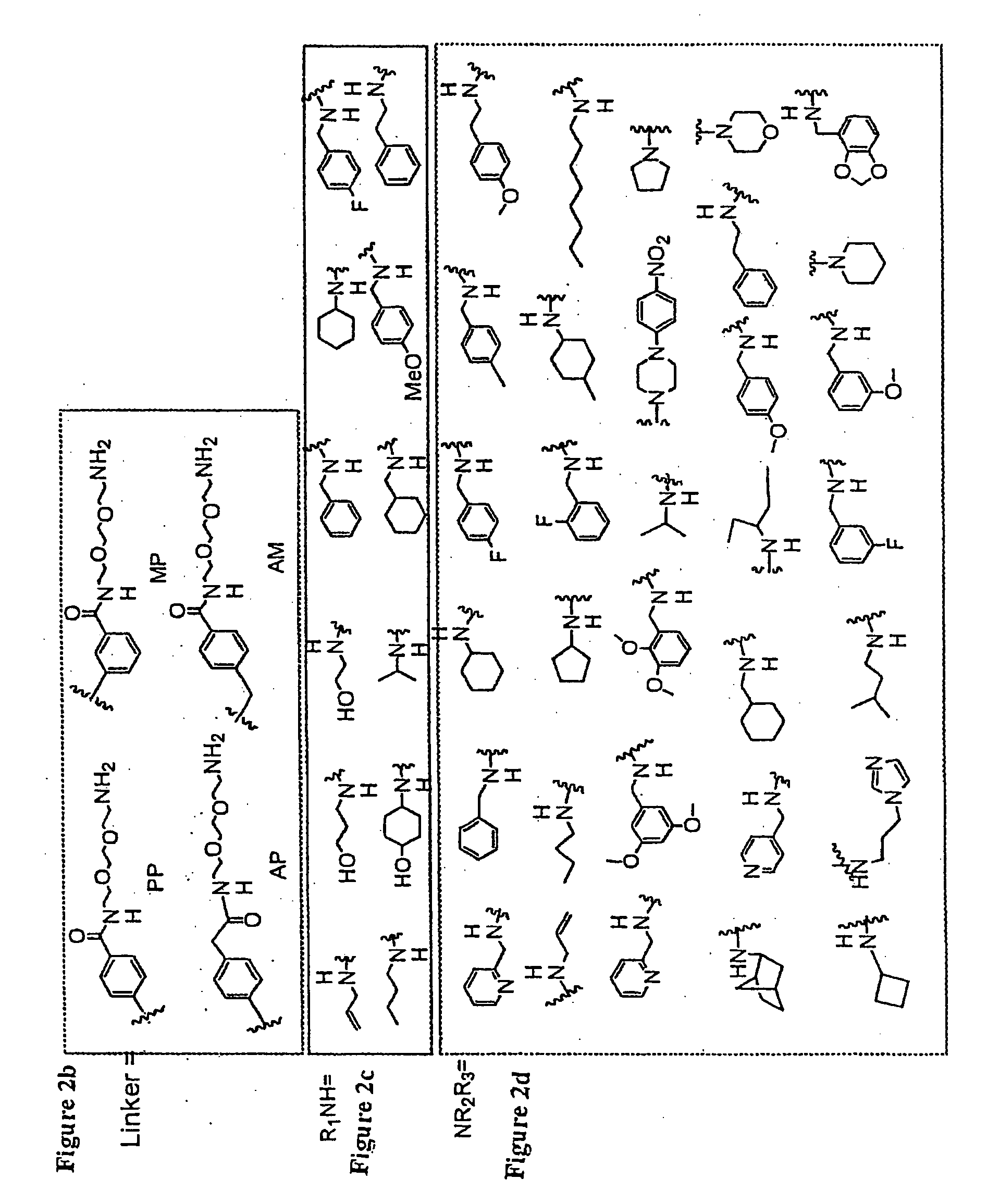 Facilitated forward chemical genetics using tagged triazine library