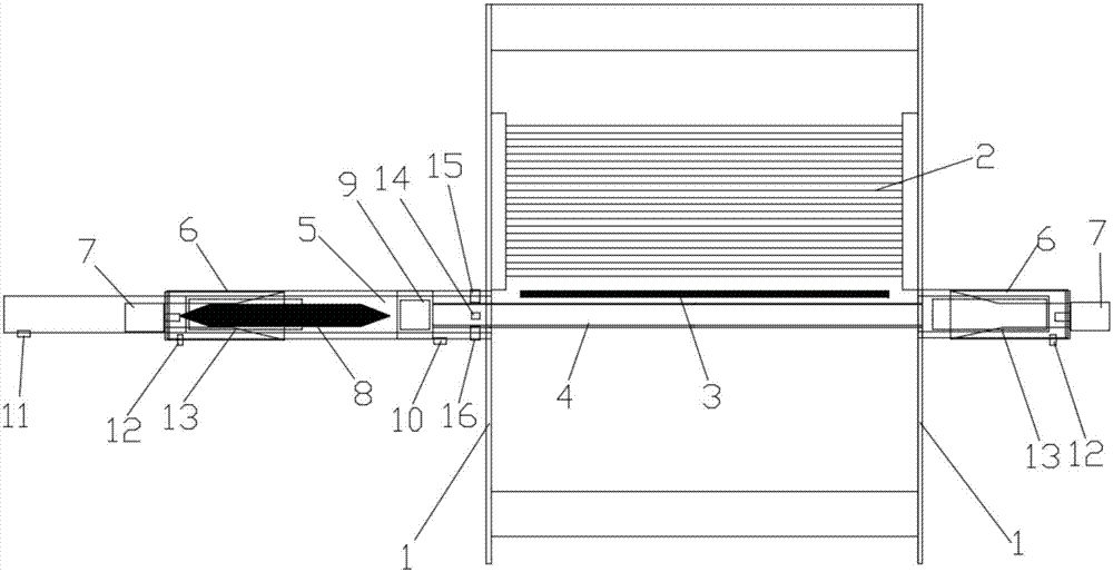 Shuttle weft insertion apparatus with tracks
