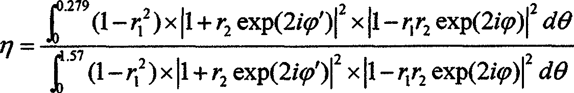 Making method for non image element remote infrared upper transformation imaging device with reflector