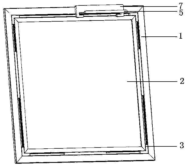Modular structure of integrated wall surface and installation method