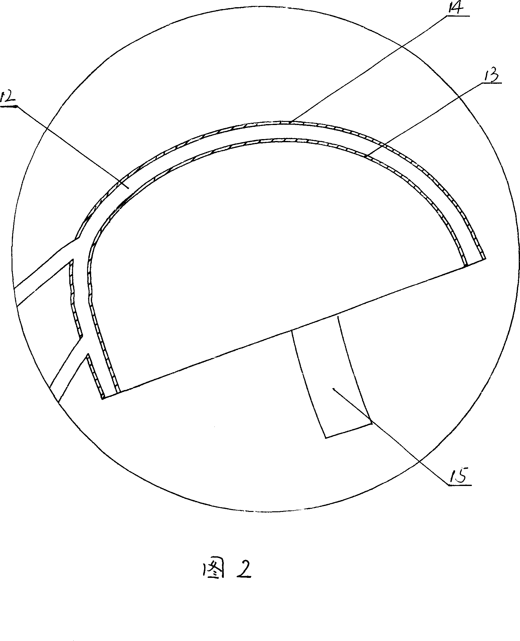 A health therapeutic device for preventing and controlling cerebrovascular disease