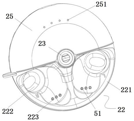 True wireless Bluetooth headset suite and assembling method thereof