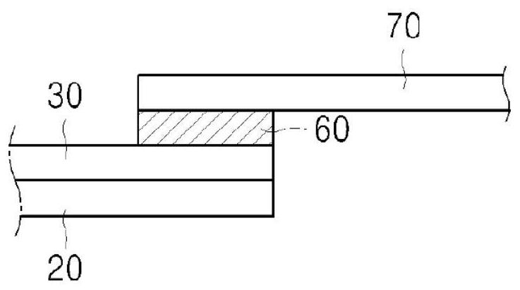Electrode connection element, light-emitting device comprising same, and method for producing light-emitting device