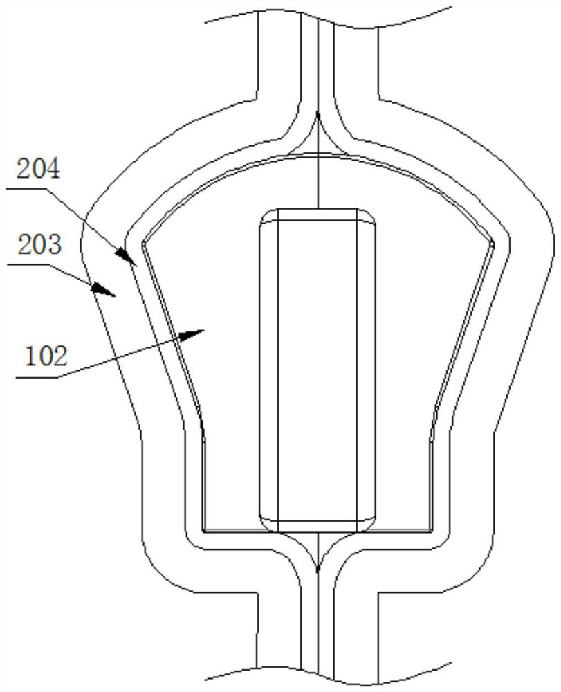 Protection structure for zipper