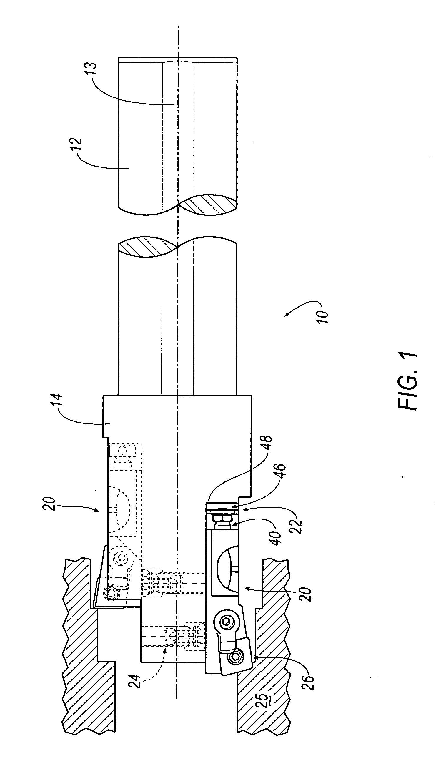 Micro-adjustable differential screw assembly