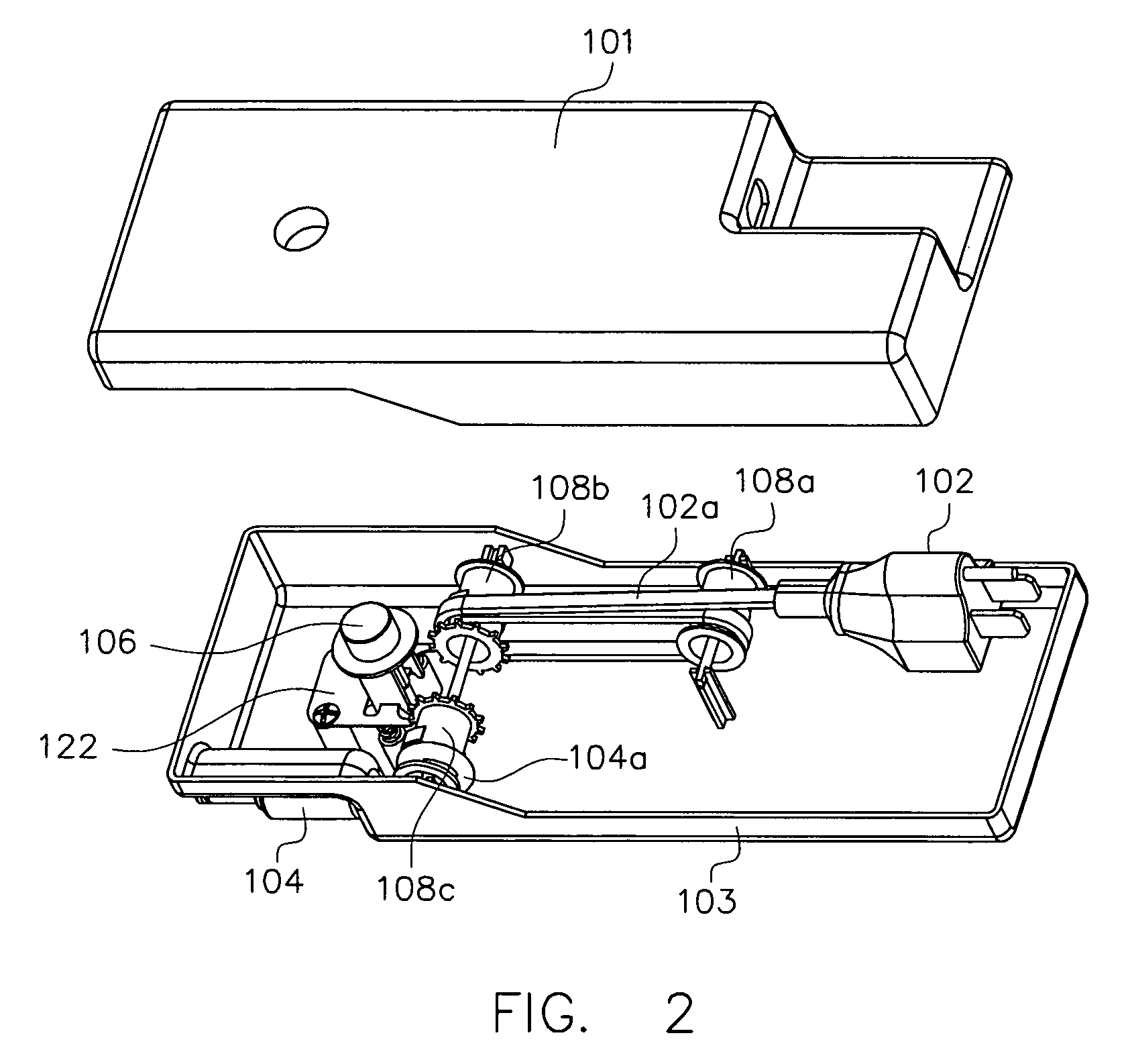 Adapter module for portable computer