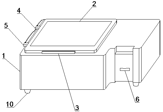 Detection system platform mechanism for liquid milk cell