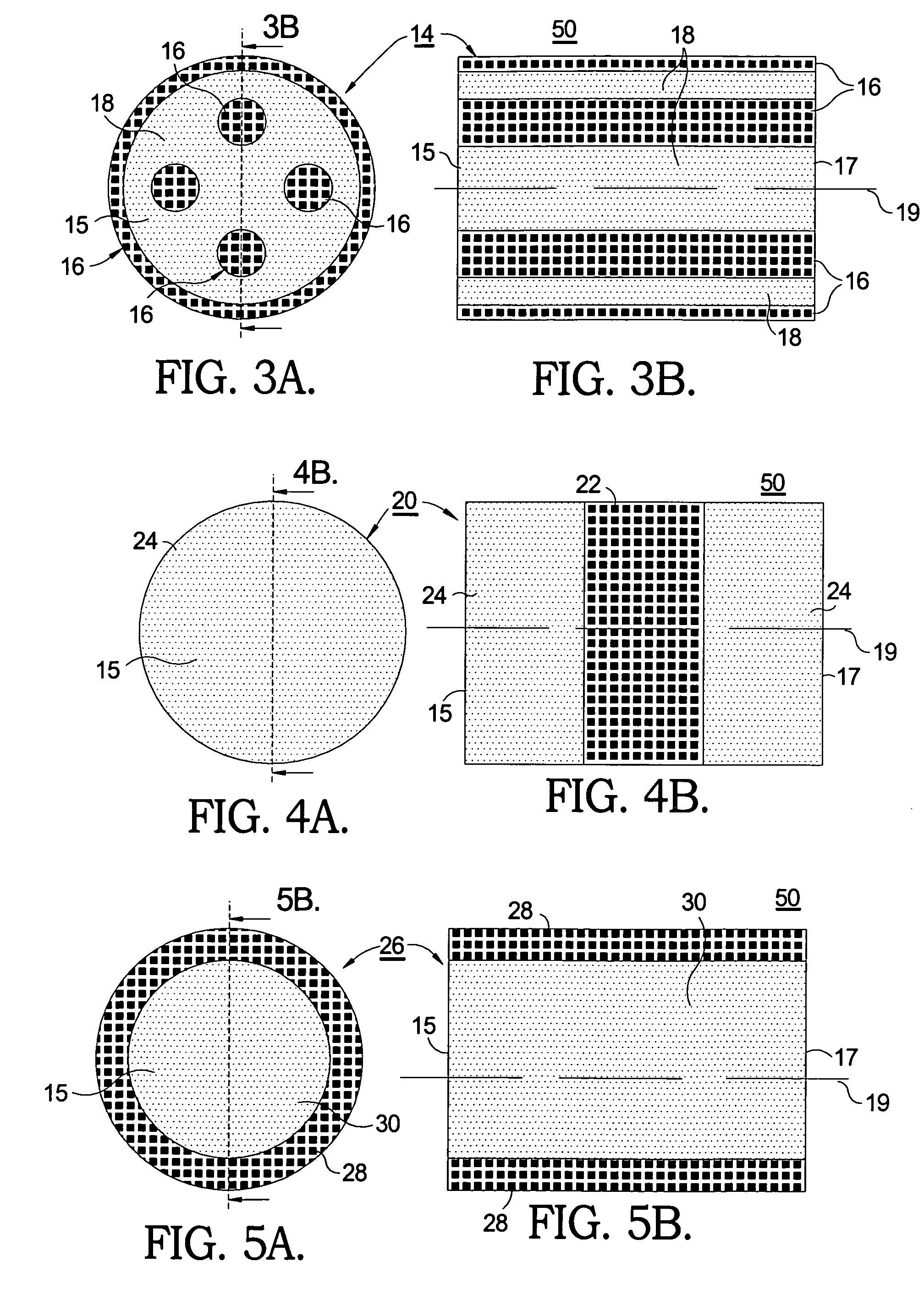 Hydrocarbon reformer substrate having a graded structure for thermal control