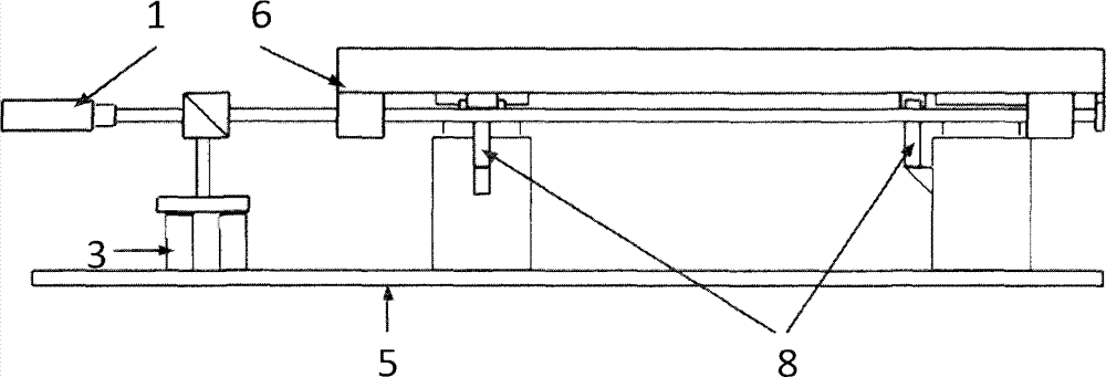 Gas-magnetic vibration isolation platform on basis of magnetic suspension zero-position reference and laser auto-collimation measurement