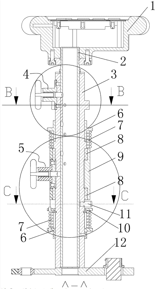 Adjustable display and control multifunctional operating device