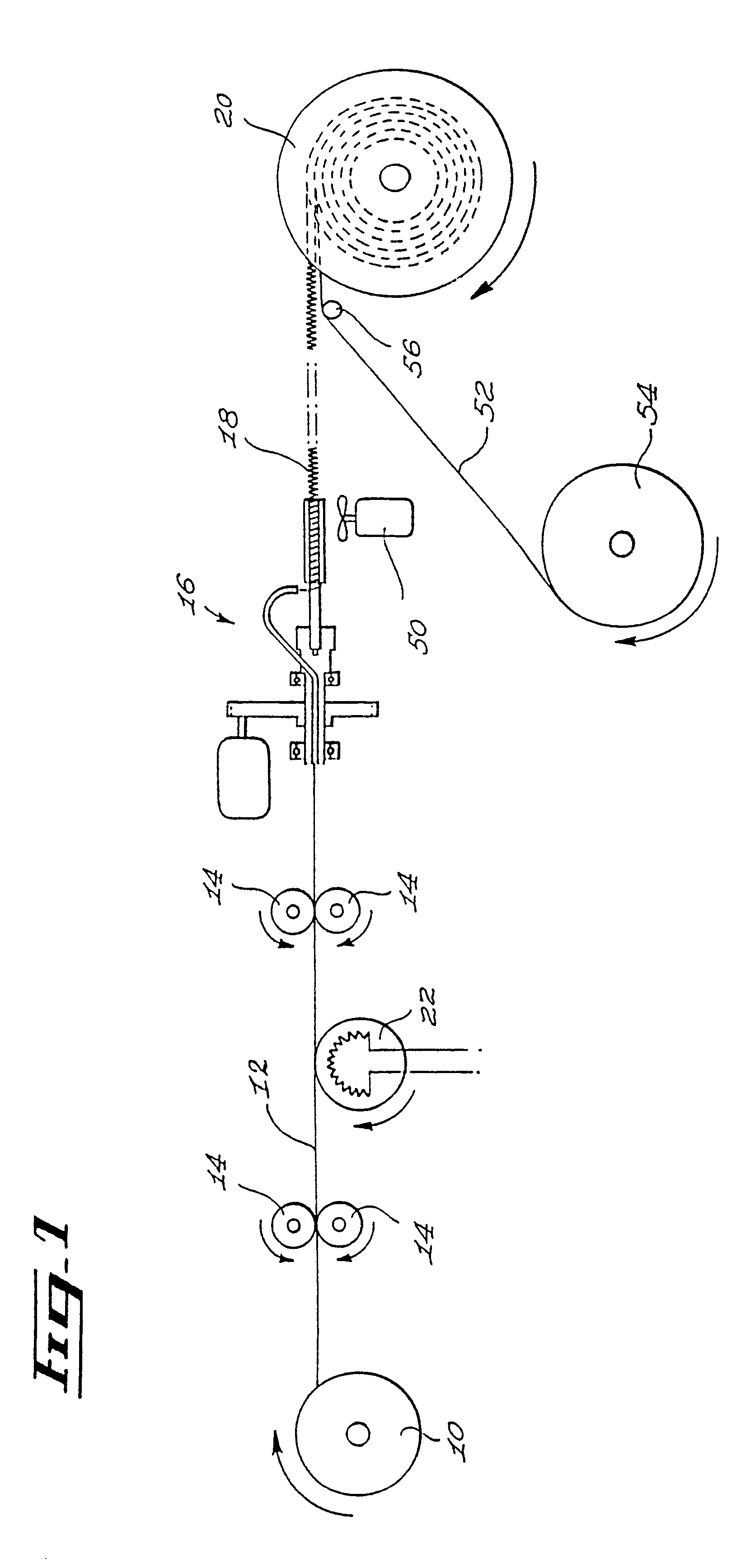 Plastic coil and method of forming same