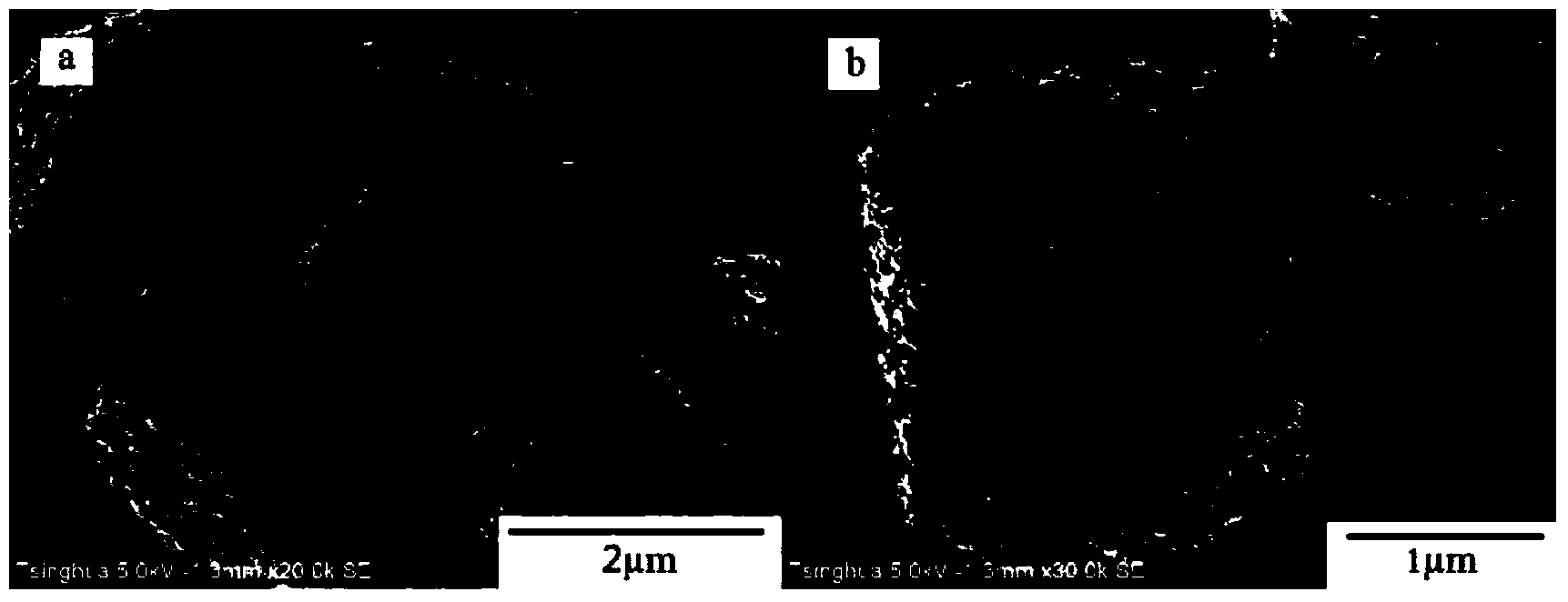 Preparation method of cobaltosic oxide with high-magnification-performance micro-nano structure