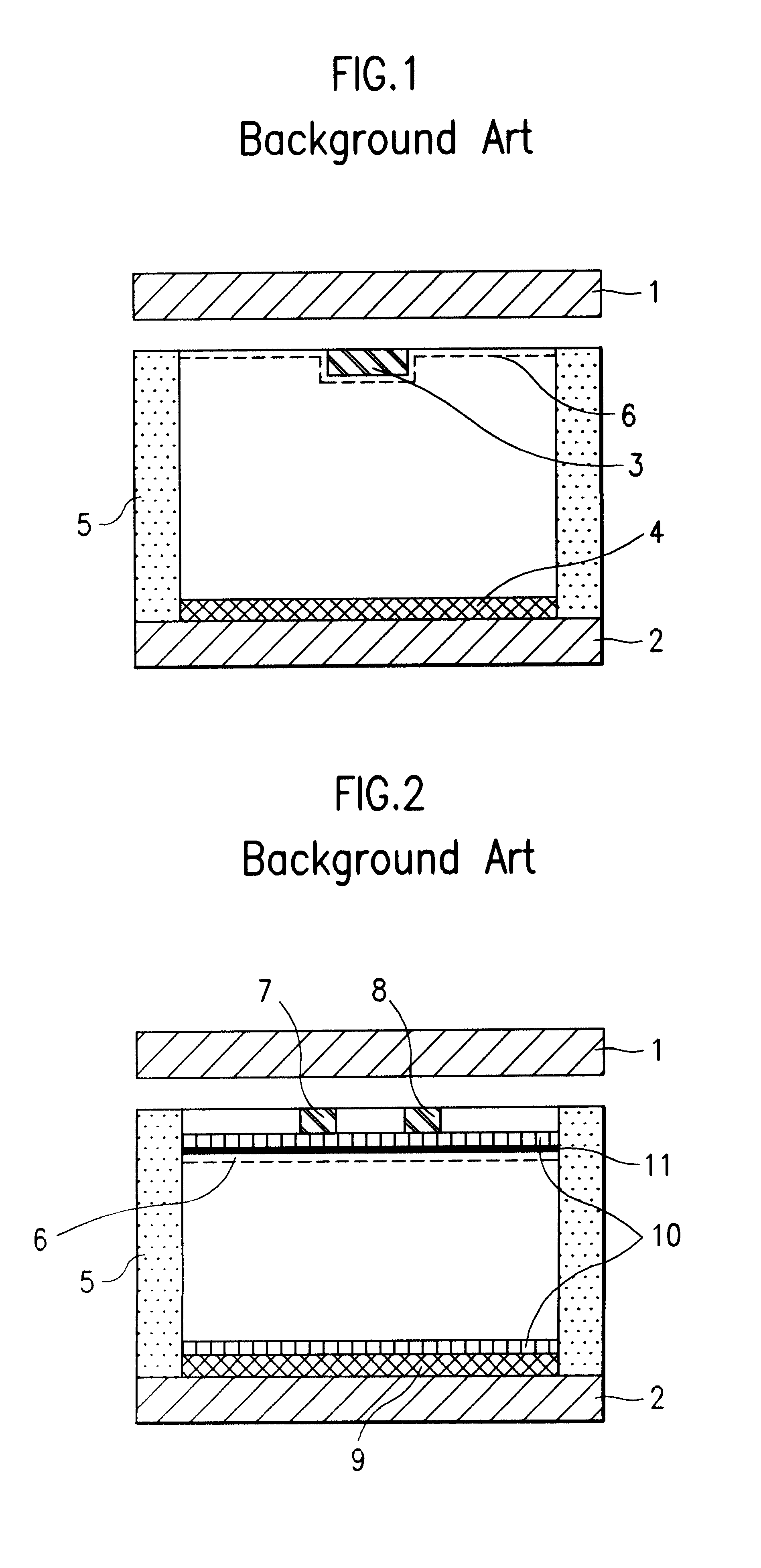 Gas discharge display