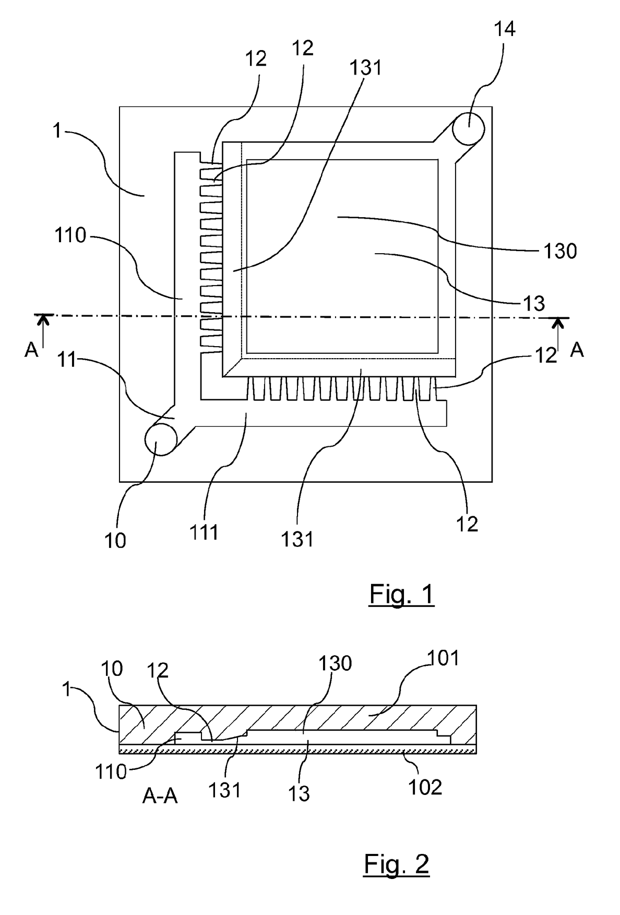 Microfluidic process for treating and analysing a solution containing a biological material and corresponding microfluidic circuit