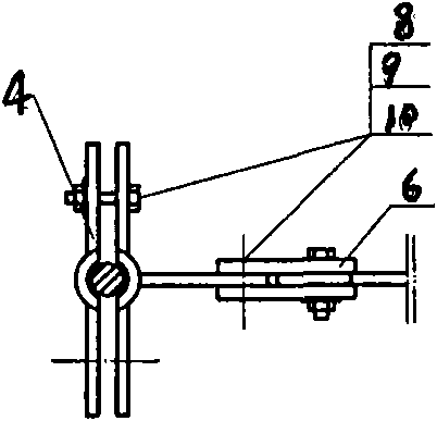 Method for fixing gangue dumping platform in process of using permanent derrick to construct well