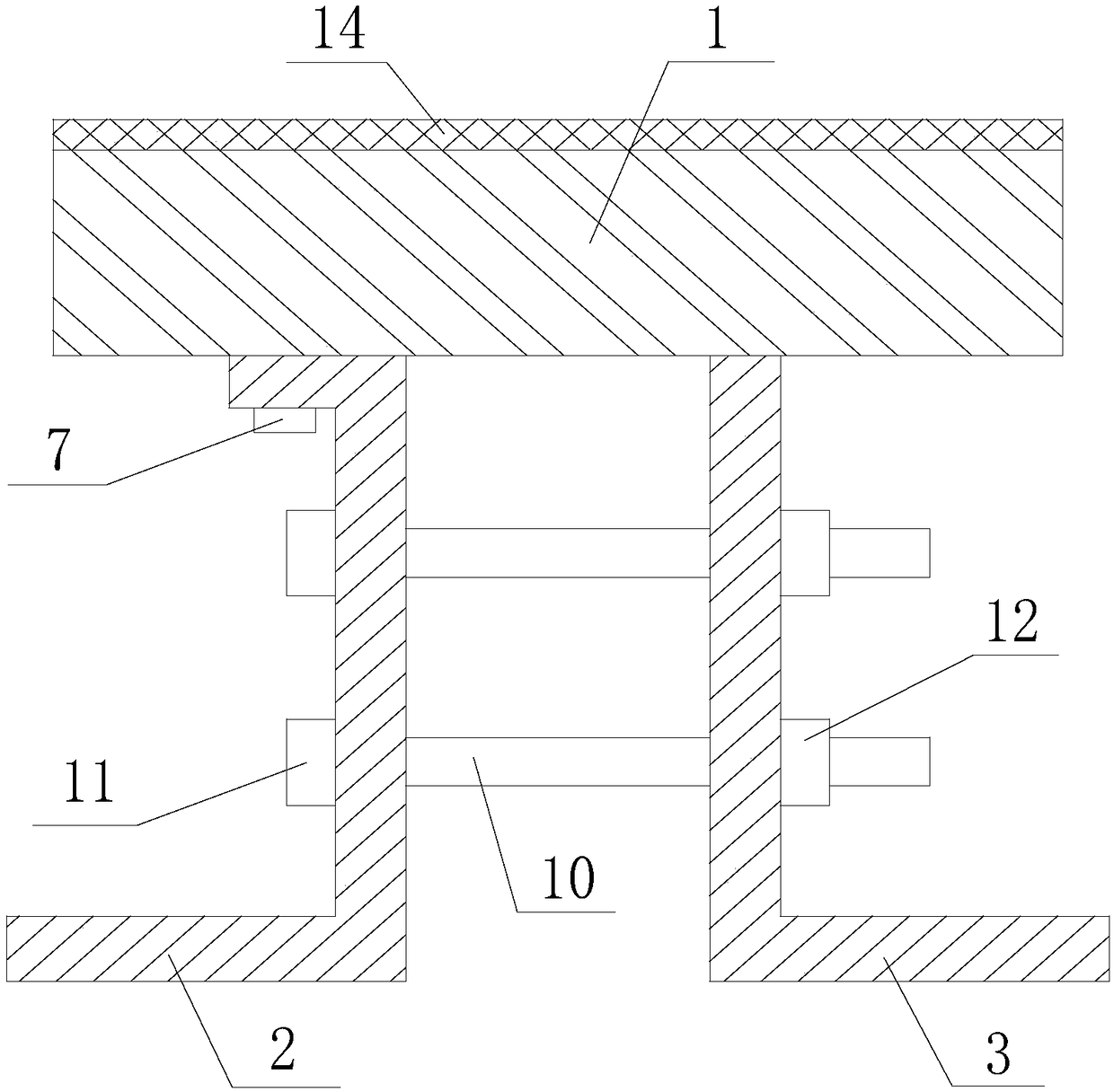 Portable power divider mounting device