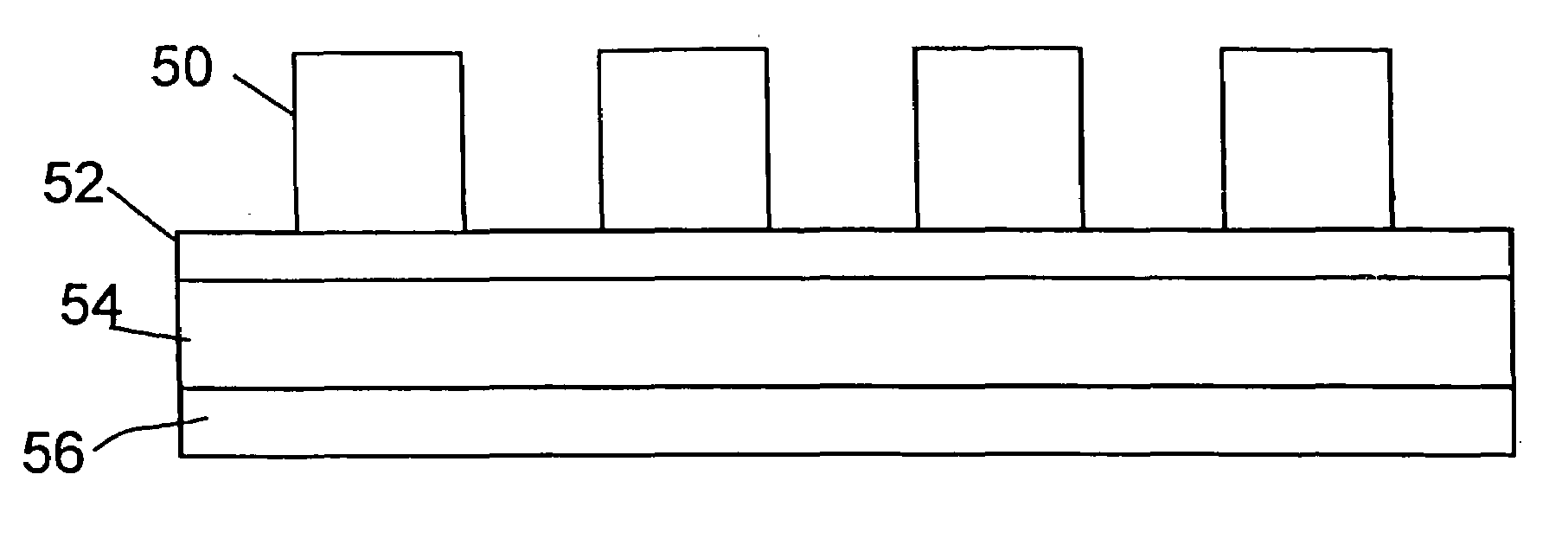 Method for using a hard mask for critical dimension growth containment