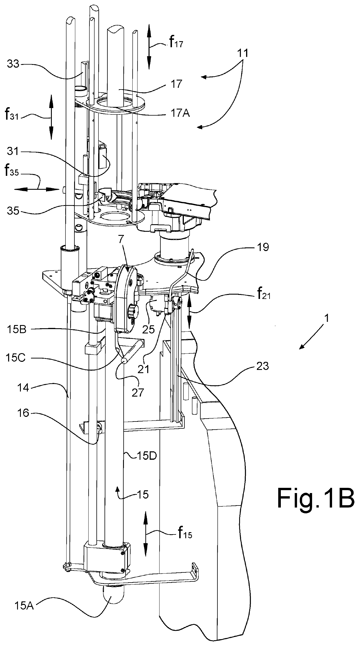 Method and device for reversing a tubular knitted article in a circular knitting machine