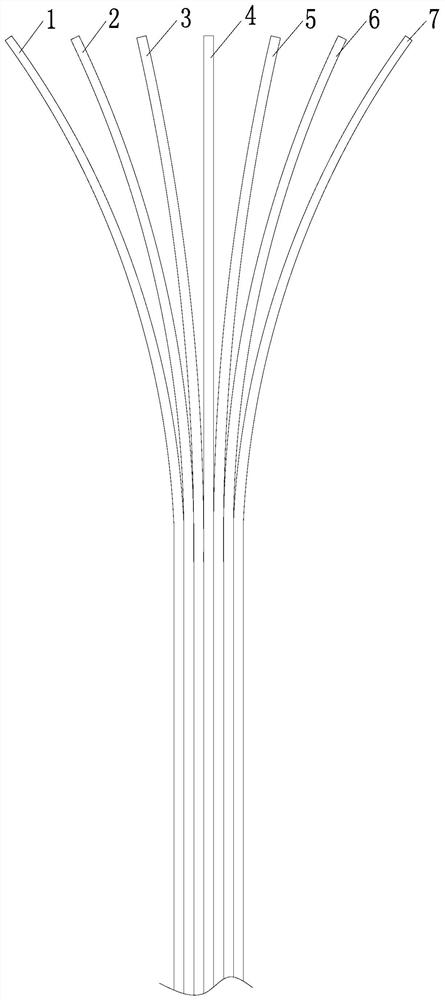 Memory non-ironing foldable clothing composite material, manufacturing method and application thereof